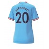 Manchester City Bernardo Silva #20 Hjemmedrakt Kvinner 2022-23 Kortermet